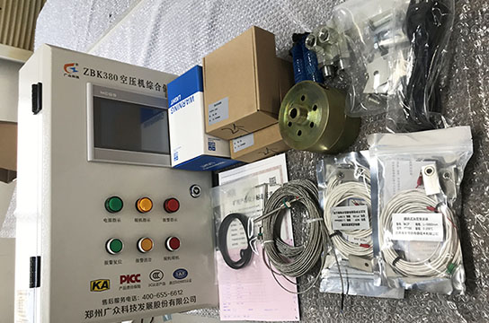 一拖二ZBK380型空壓機(jī)綜合保護(hù)裝置 斷油監(jiān)測儲(chǔ)氣罐超溫報(bào)警等功能